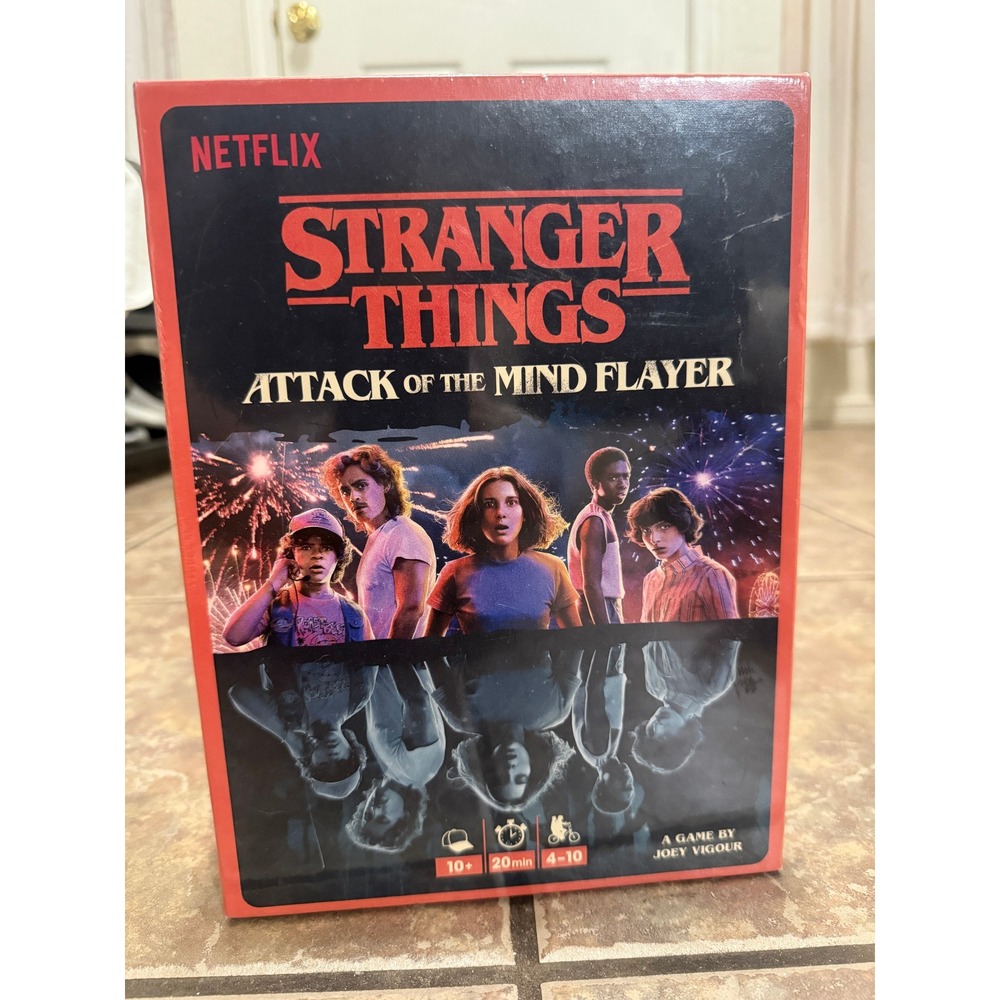 Stranger Things Attack of the Mind Flayer Card Game Netflix Repos Mixlore New